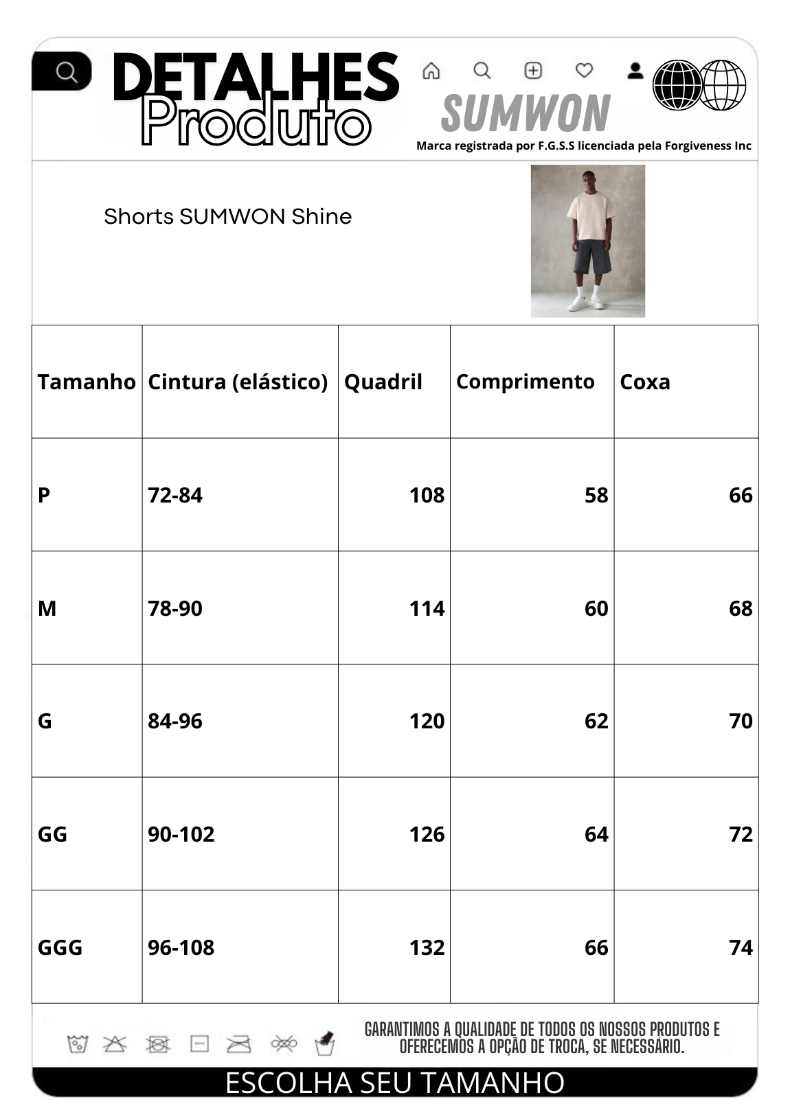 Shorts SUMWON Shine