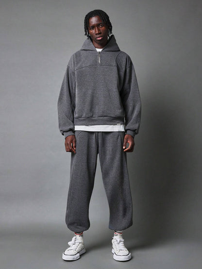 Conjunto SUMWON Oversized Zíper Parcial Jogger