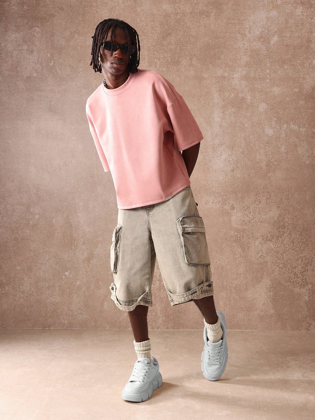Camiseta SUMWON Boxy Oversized Veludo