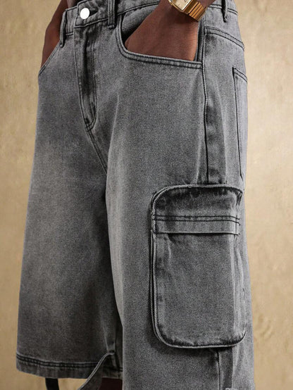 Shorts Cargo Premium Cinza
