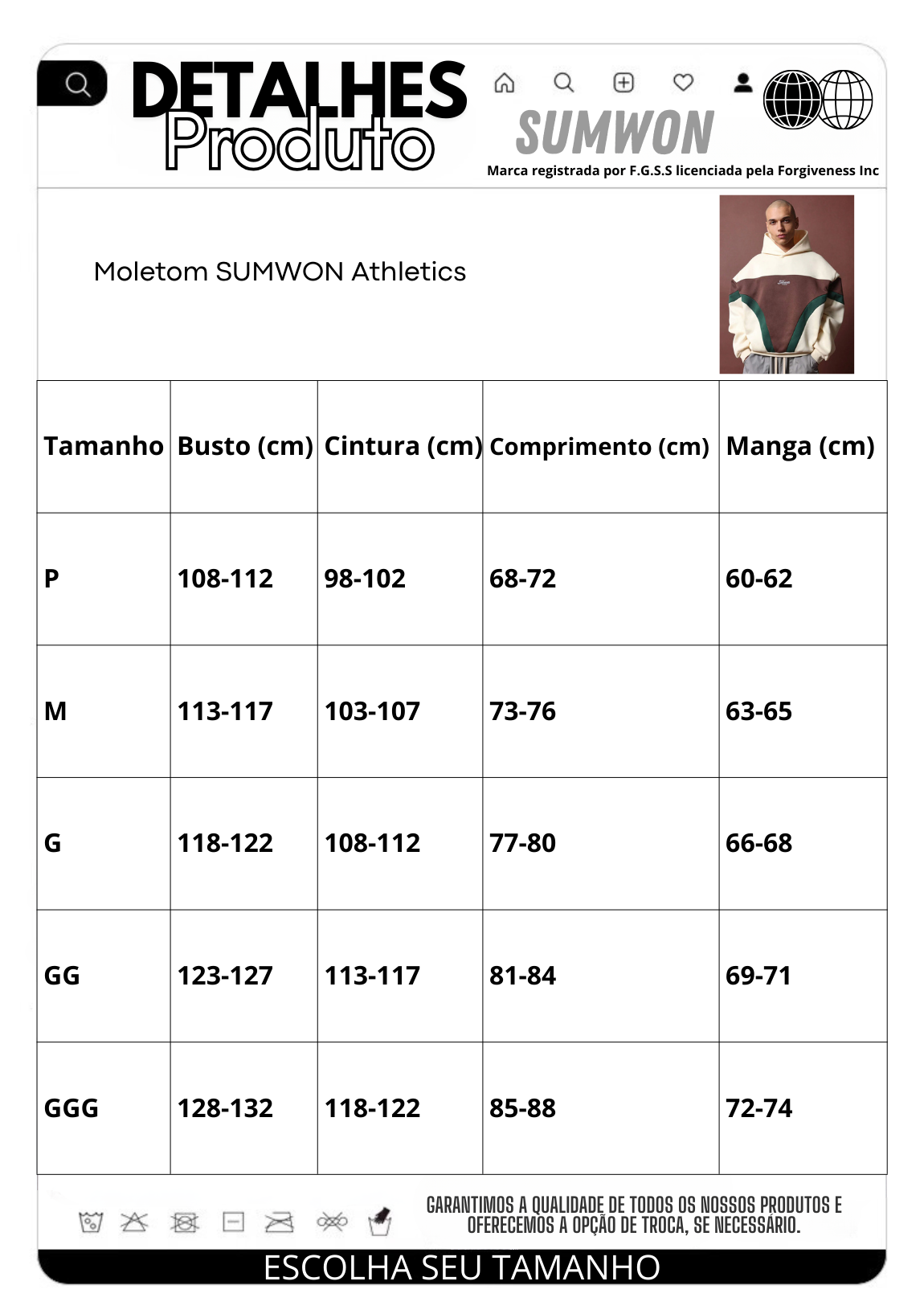 Moletom SUMWON Athletics