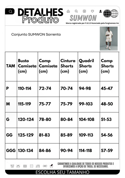 Conjunto SUMWON Sorrento