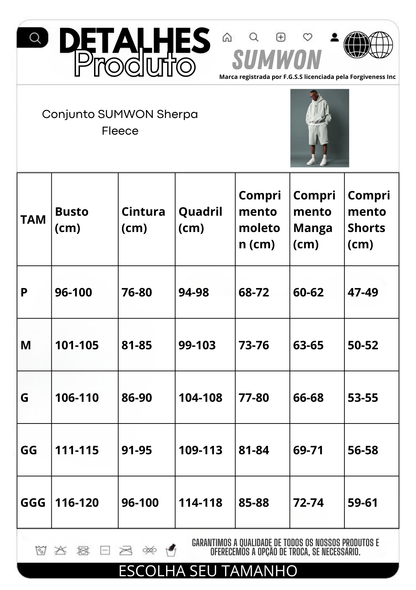 Conjunto SUMWON Sherpa Fleece