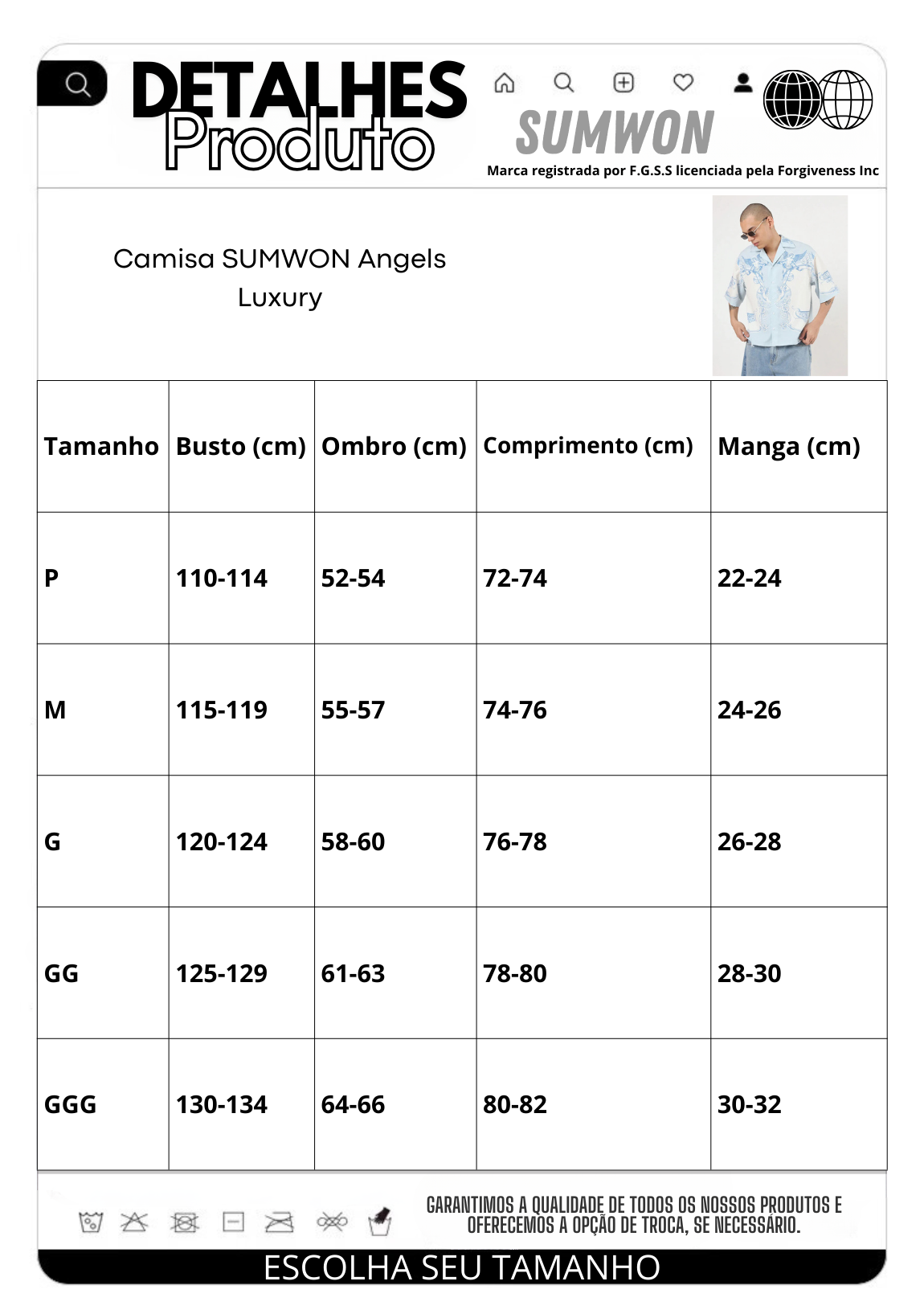 Camisa SUMWON Angels Luxury