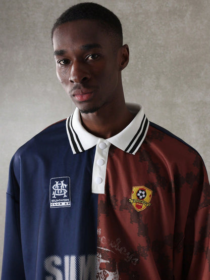 Camisa Polo SUMWON Soccer Colorblock