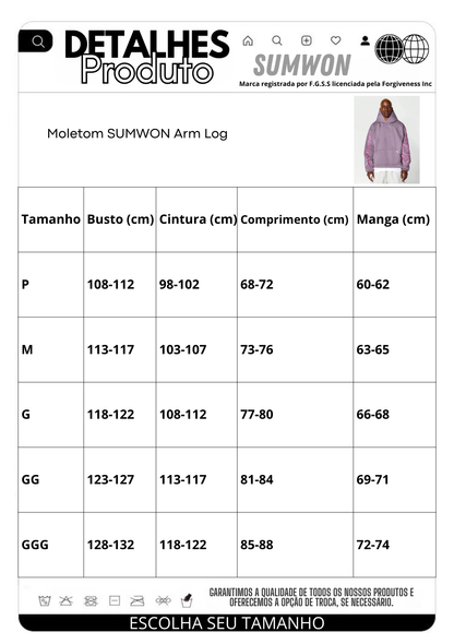 Moletom SUMWON Arm Log