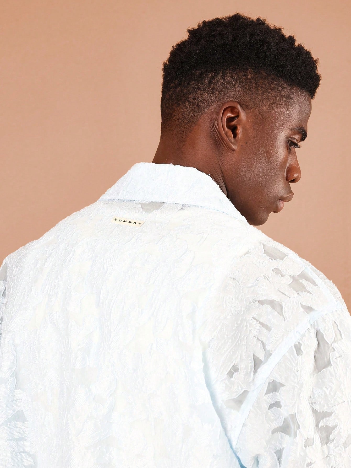 Camisa SUMWON Jacquard de Renda