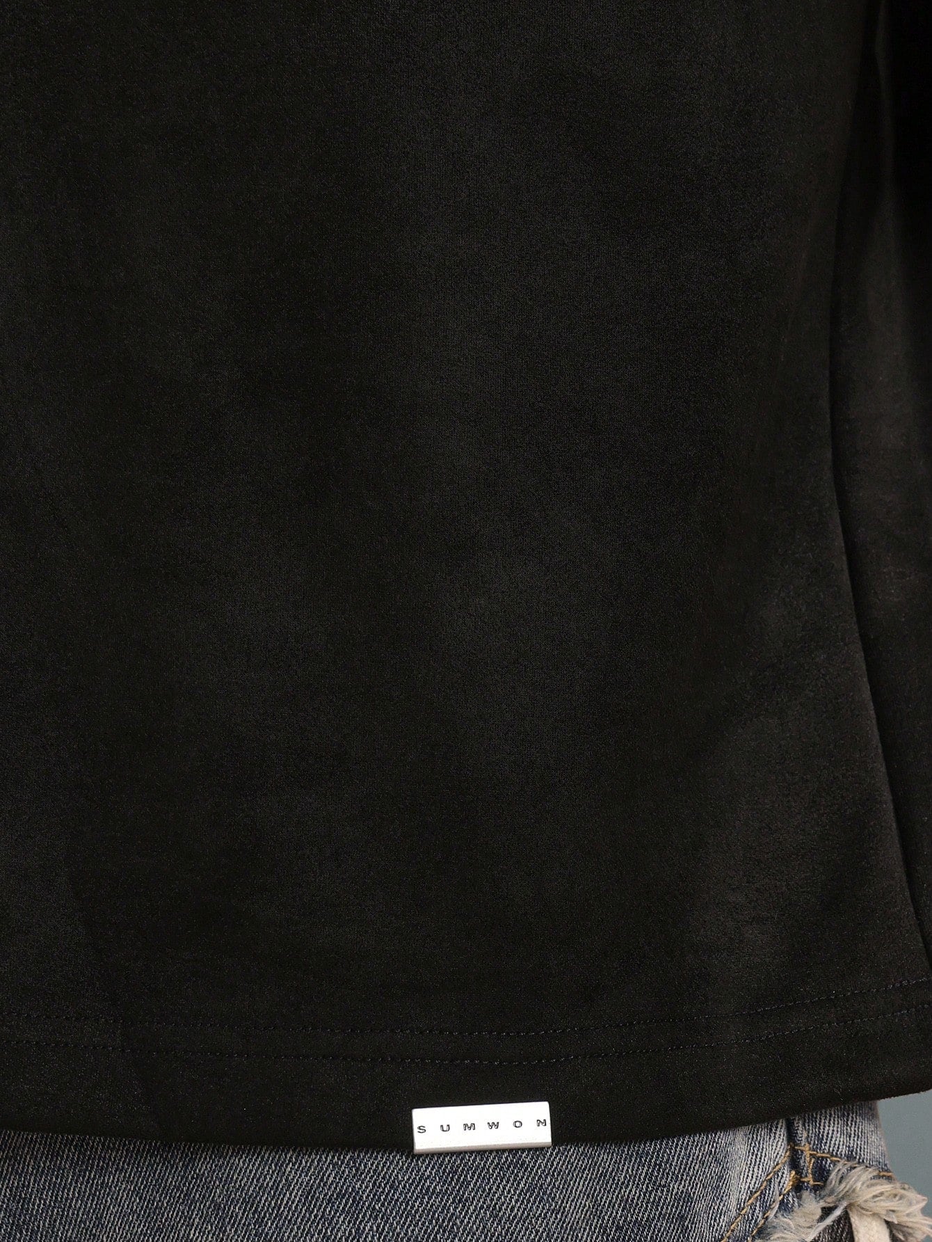 Camiseta SUMWON Boxy Oversized Veludo