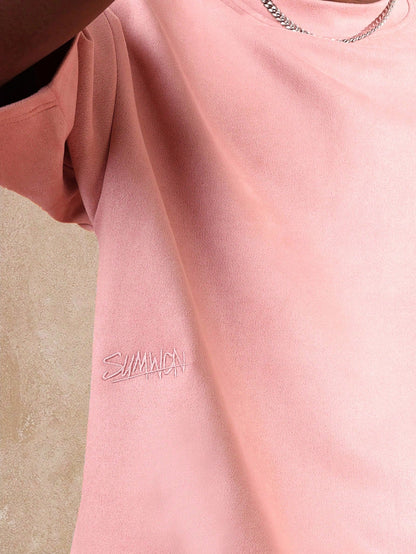 Camiseta SUMWON Boxy Oversized Veludo