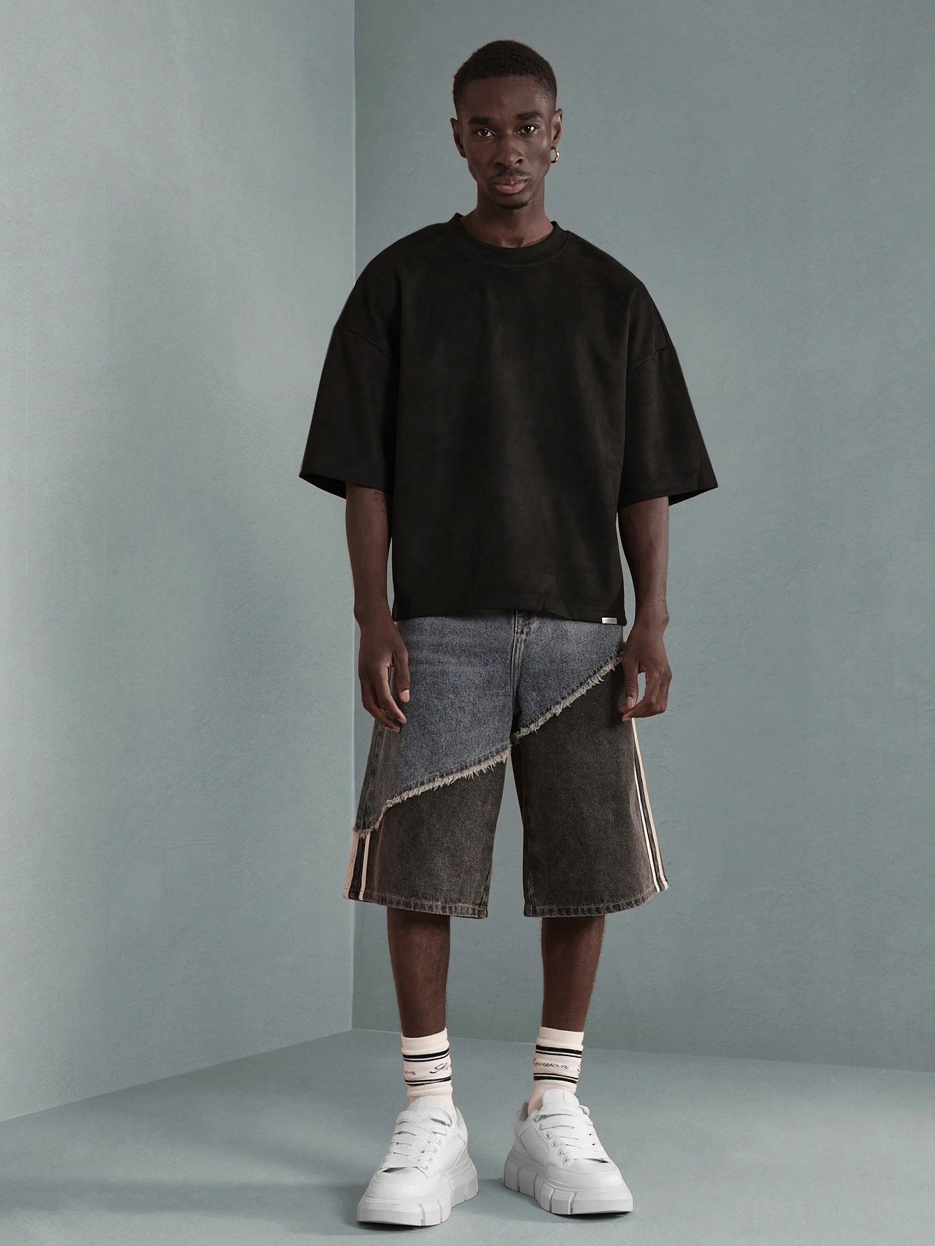 Camiseta SUMWON Boxy Oversized Veludo