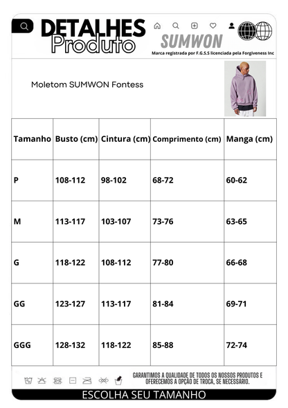 Moletom SUMWON Fontess