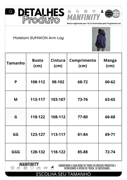 Moletom SUMWON Arm Log