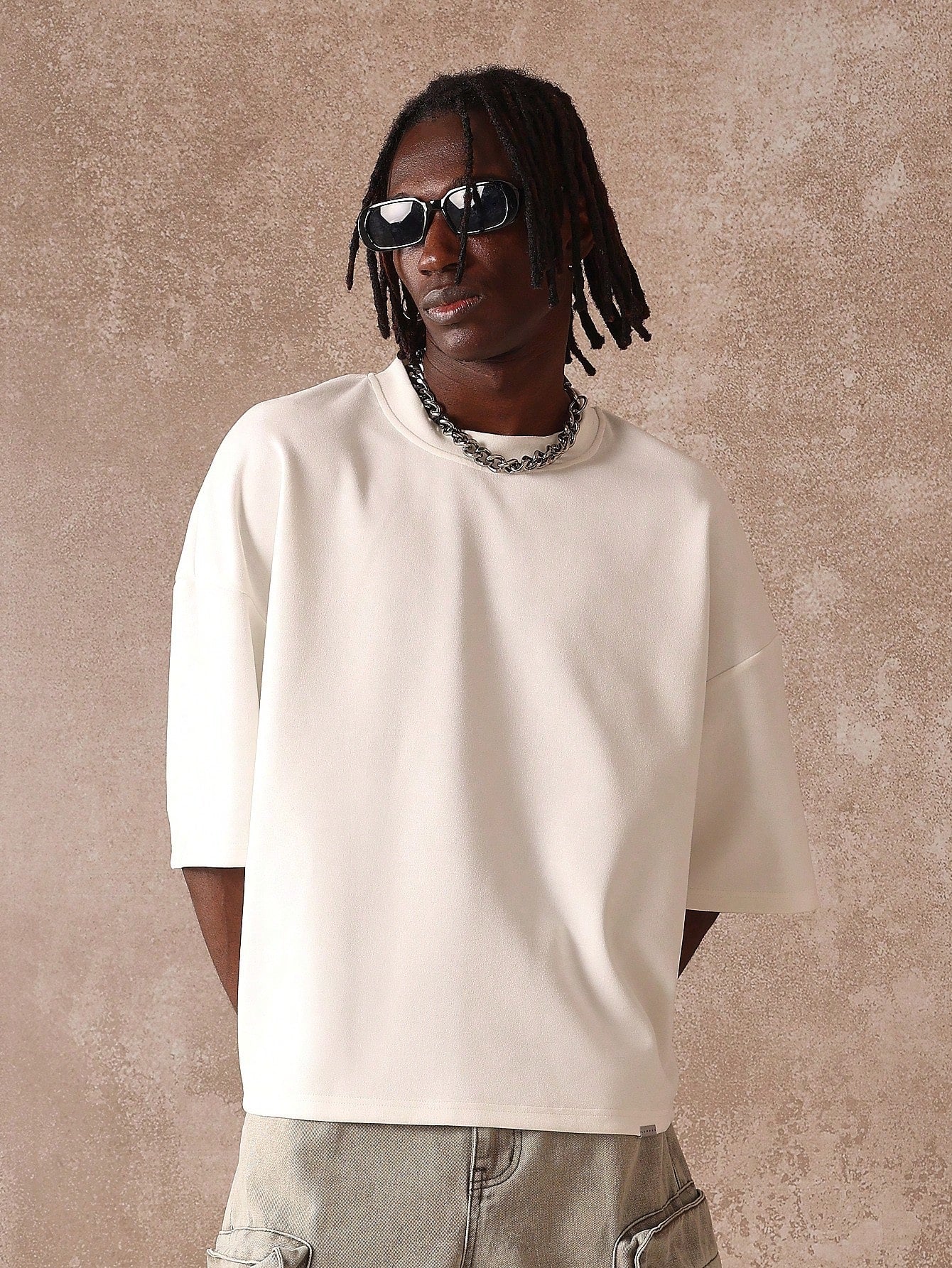 Camiseta SUMWON Boxy Oversized Veludo