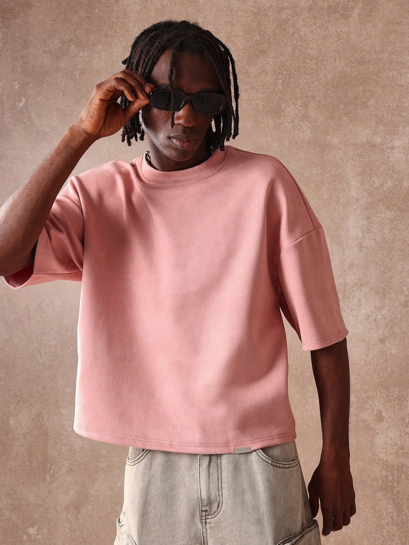 Camiseta SUMWON Boxy Oversized Veludo