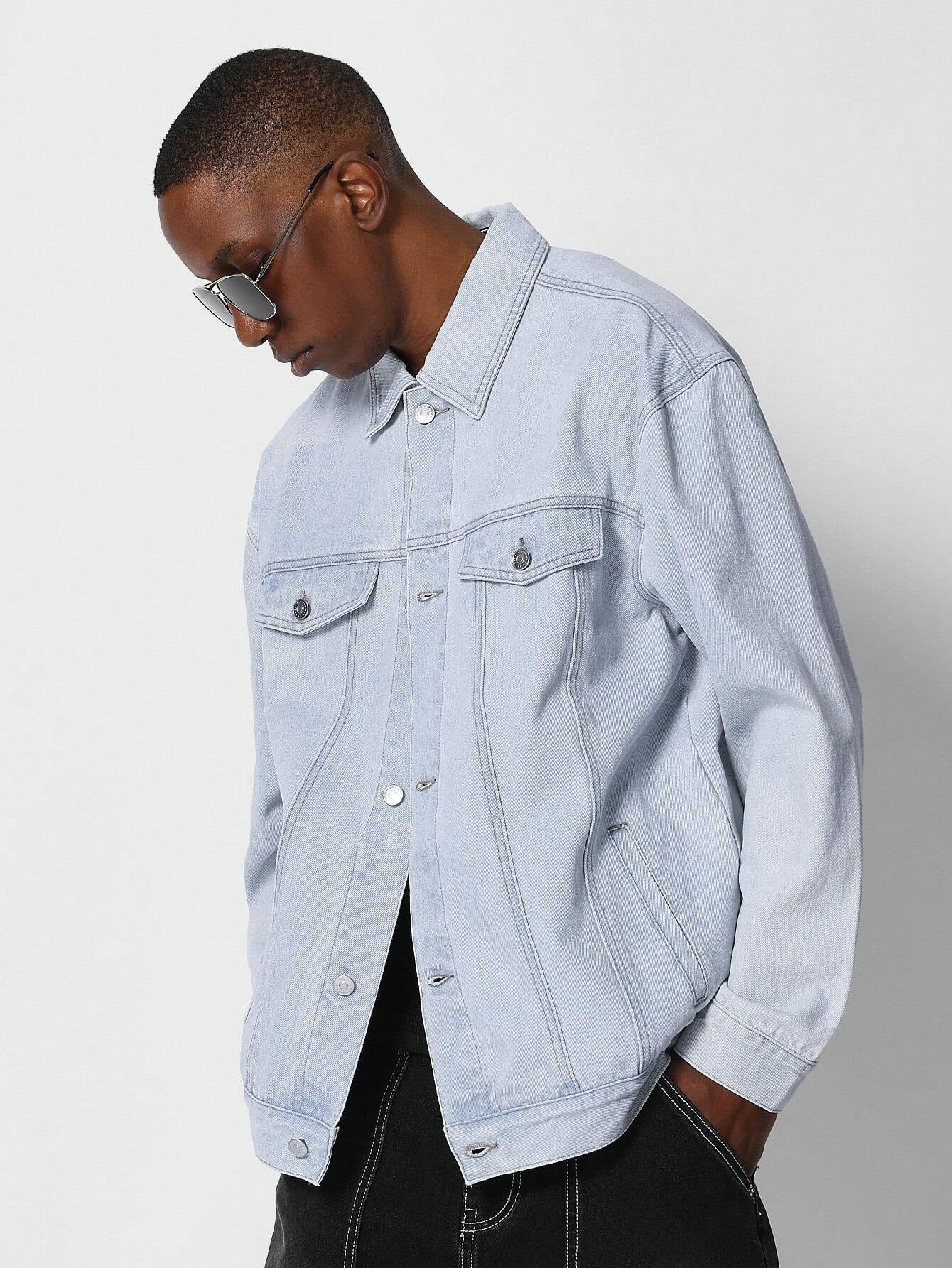 Jaqueta SUMWON Denim Estampa Vintage