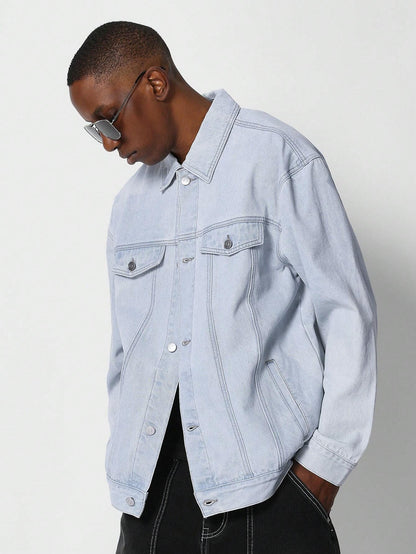 Jaqueta SUMWON Denim Estampa Vintage