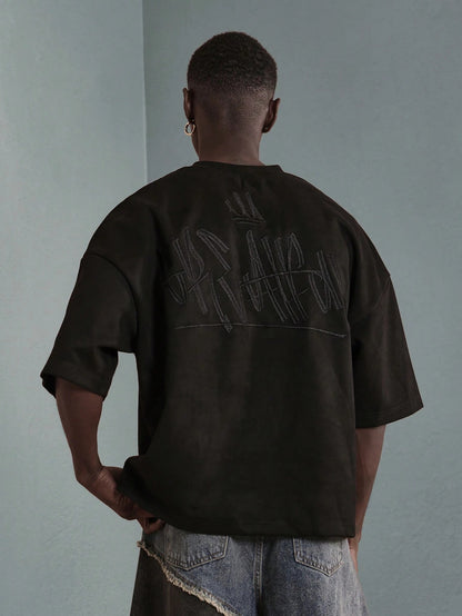 Camiseta SUMWON Boxy Oversized Veludo