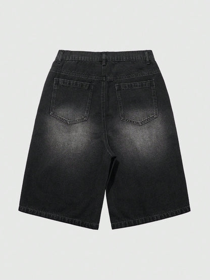 Shorts Denim Lavada Diagonal