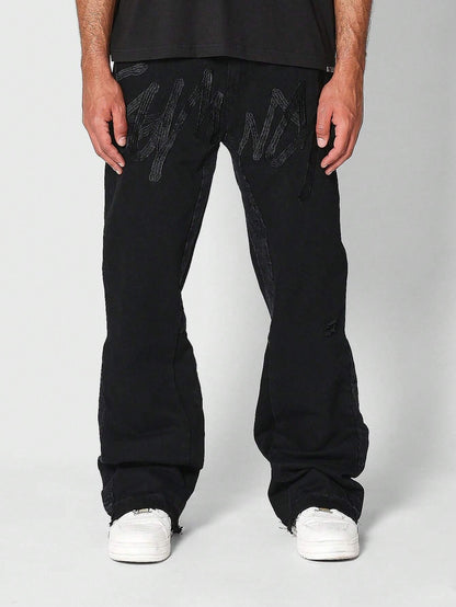 Calça SUMWON Denim Flare