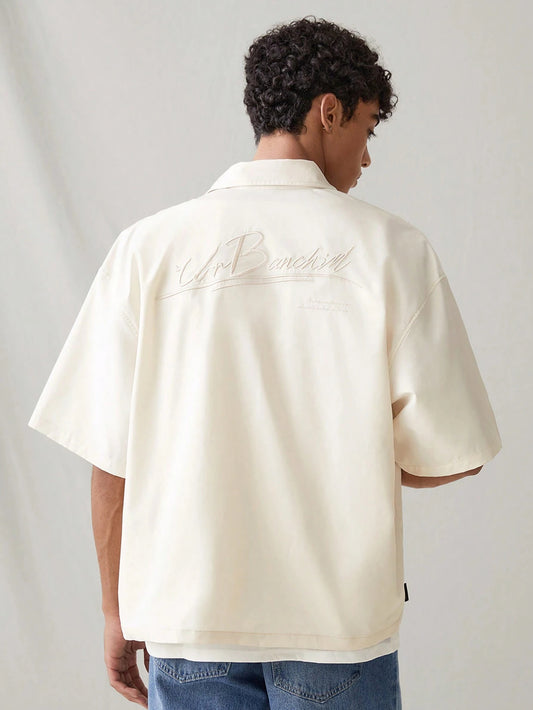 Camisa UrbanChill Social de Corte Reto Vintage