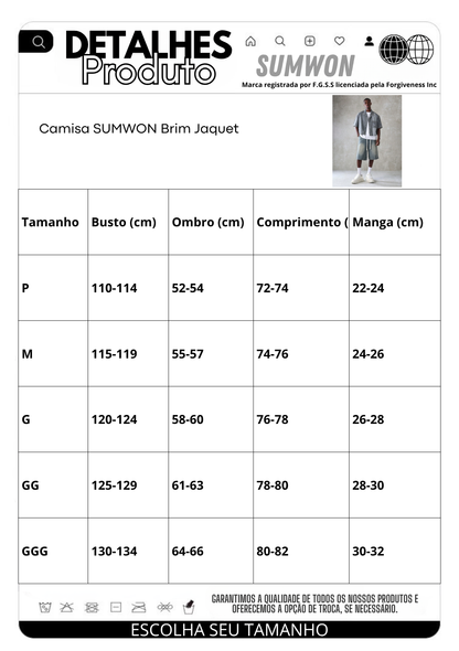 Camisa SUMWON Brim Jaquet